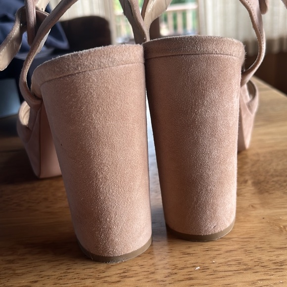 Prada Suede Platform Heels - Picture 5 of 9